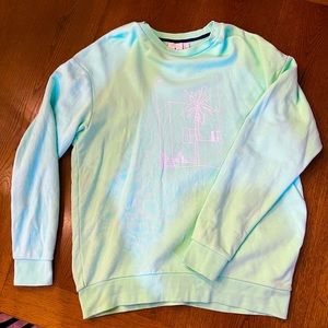 Adidas sweatshirt. Light blue.